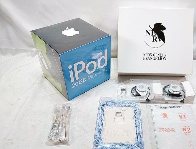 バンダイ 新世紀エヴァンゲリオン「NERV」刻印入り iPod を全国宅配買取